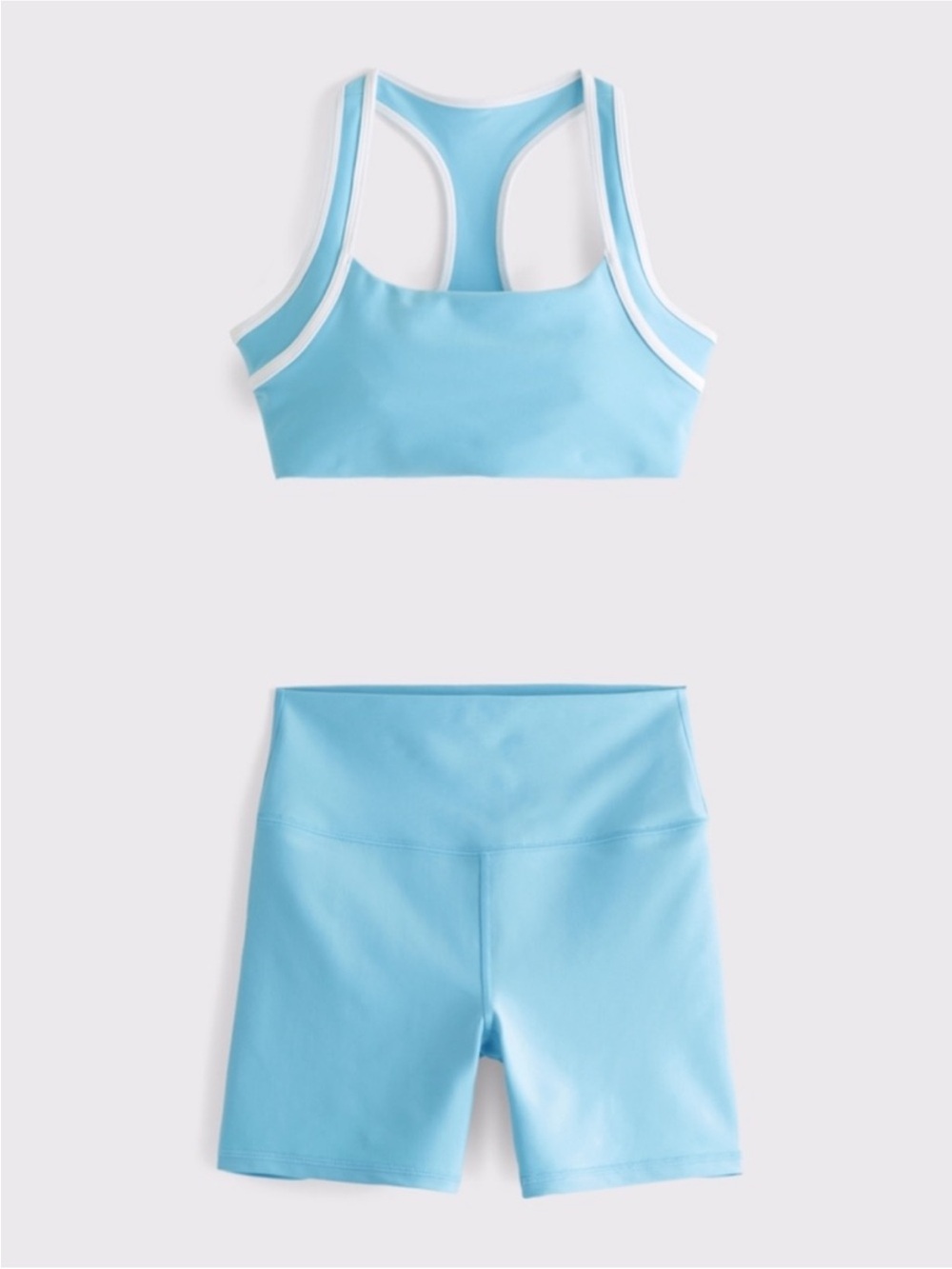 Abercrombie YPB Blue Activewear Set